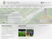 Tablet Screenshot of luisgrillo.com